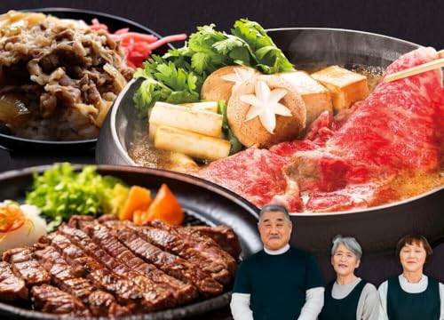 定期便 近江牛ロースコース 肉の大助 (3ヵ月定期便 近江牛ロース食べ比べコース(合計2.6kg))