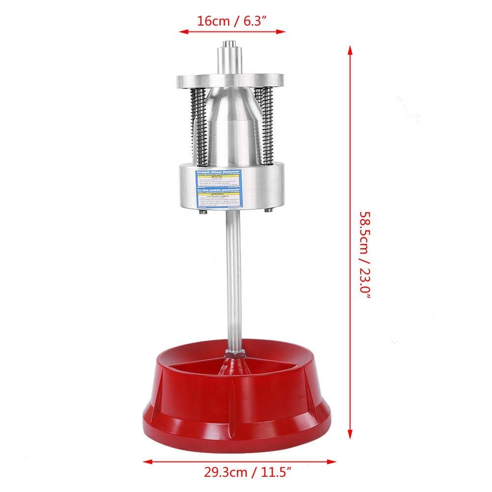 EBTOOLS para equilibratore gum auto para equilibrador de burbujas de ruedas Máquina profesional de equilibrado de llantas de neumáticos, bujes de servicio pesado Equilibrador de neumáticos de ruedas