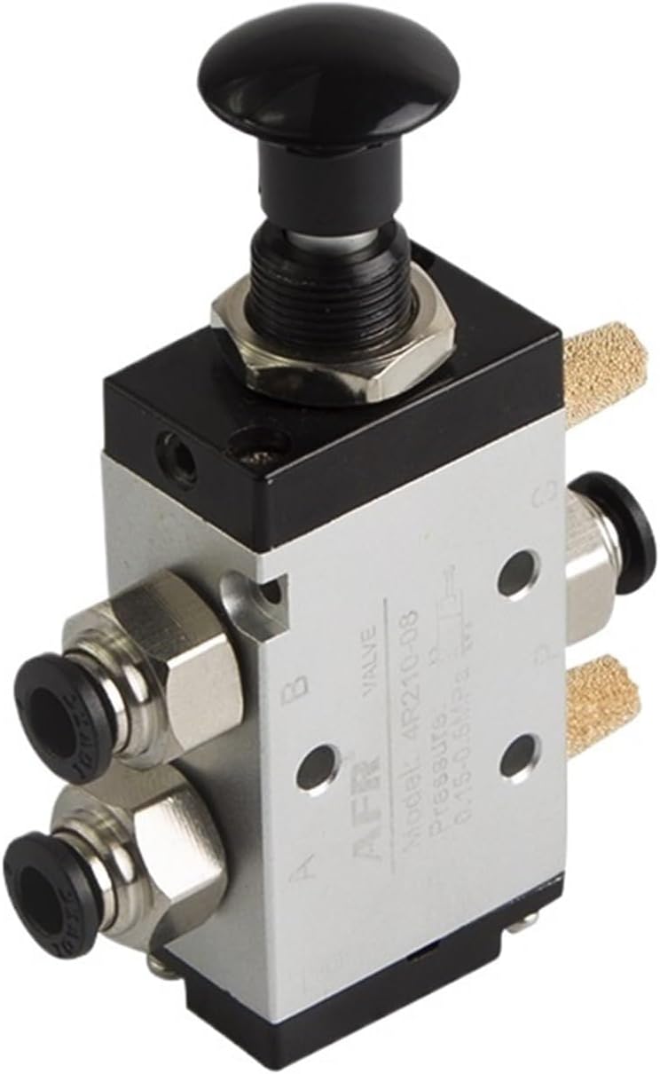 1PCS Pull The Valve Mechanical Valve Pneumatic Switch Two Three-Way 5 Pass 3R310-10 Control Cylinder Valve 3R110-6 3R410-15(3R410-15)
