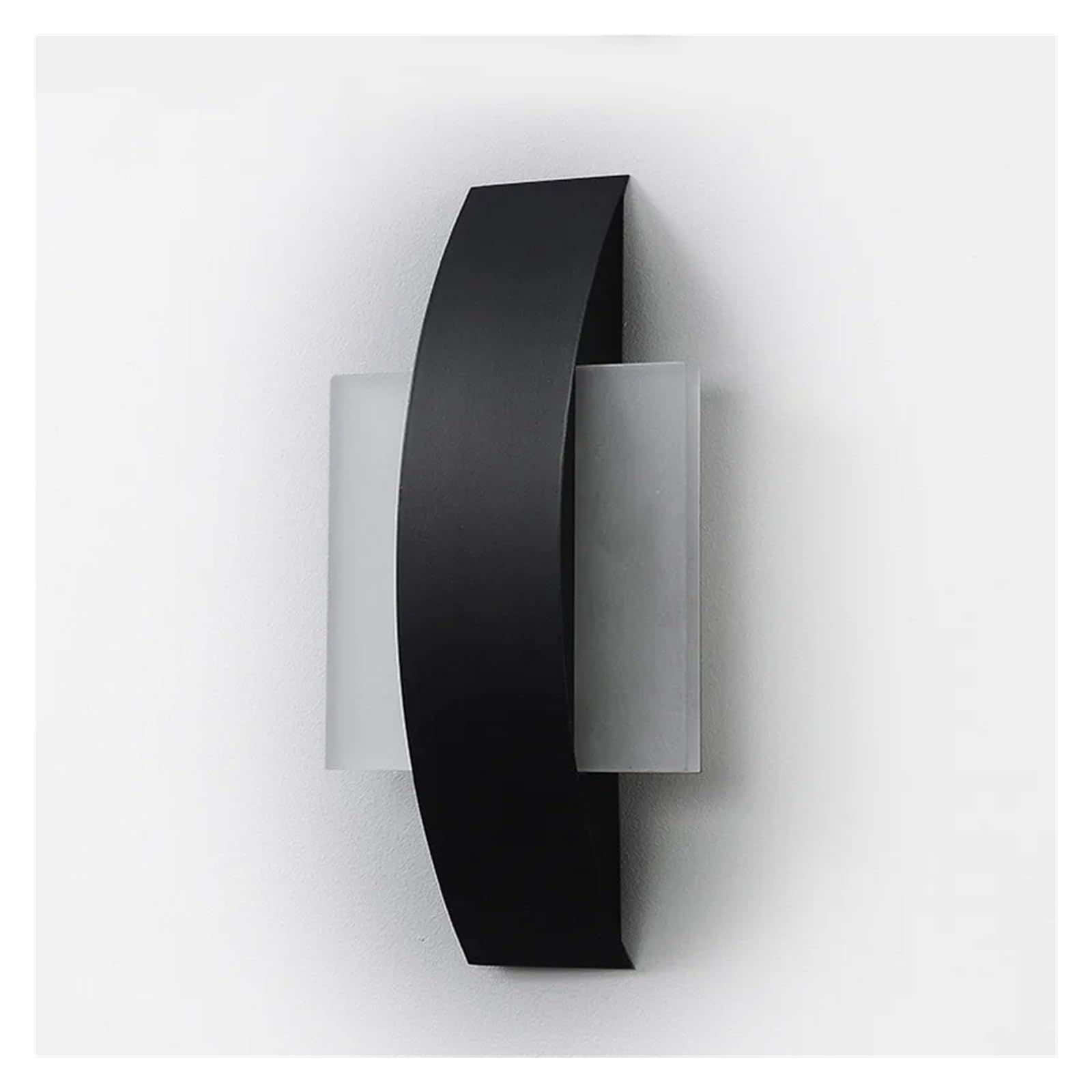 Lampada da parete moderna semplice a LED Soggiorno Camera da letto Lampada da parete sul comodino Illuminazione per scale per interni Apparecchio decorativo per la casa rotondo/quadrato, Lampadar