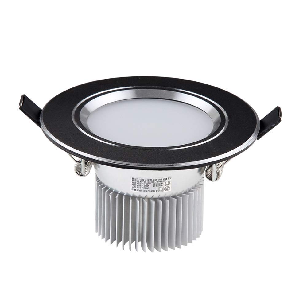 Ultra-Thin Dimmable Down Light Indoor Ceiling Light Fixture Fire Rated Energy Saving LED Downlighters Bathroom Wash Lighting Warm