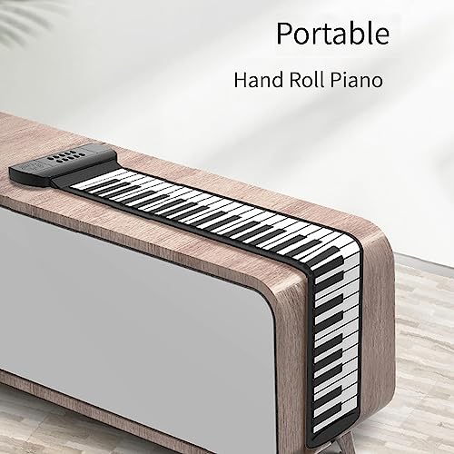 Piano Pliant Portable Roulé À La Main, 16 Timbrels, 61 Touches, Clavier En Silicone Respectueux De L’environnement, Convient Aux Débutants, Anniversaire, Cadeaux De Noël. - Les Beatles, Paul McCartney, John Lennon, RIngo Starr, George Harrison Piano Pliant Portable Roulé À La Main, 16 Timbrels, 61 Touches, Clavier En Silicone Respectueux De L'environnement, Convient Aux Débutants, Anniversaire, Cadeaux De Noël. – Image 6