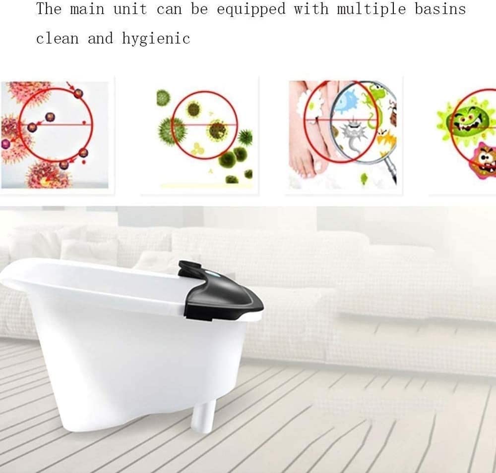 Massaggiatore Elettrico per pediluvio con Vasca per Piedi con Massaggio Elettrico Termico, pediluvio Massaggiatore Elettrico riscaldato per pediluvio