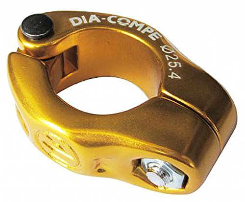 Dia-Compe MX1500 seat clamp 25.4mm gold