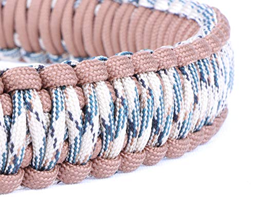 Estobi Outfitters Gun Sling For Rifle Shotgun Or Crossbow - Extra Strong 550 Paracord - 2 Point Adjustable Strap With Metal Swivels, Desert Brown Camo #TOP1
