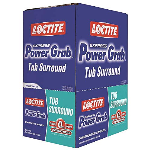 Loctite Power Grab Tub Surround Construction Adhesive, 10 Fl Oz #TOP1