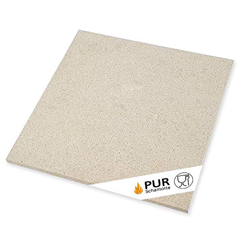 Preisvergleich Produktbild PUR Schamotte Profi Pizzastein 350x350x30mm