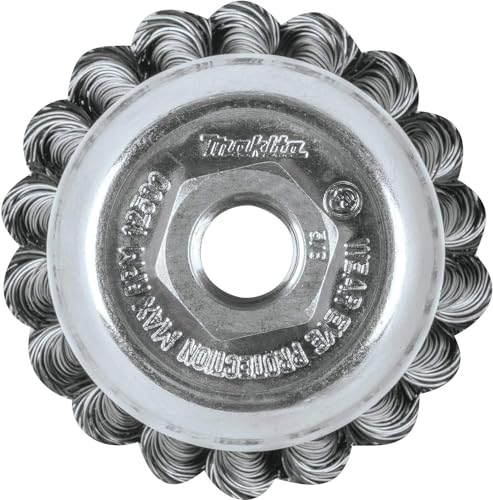 Image of Makita A-98429 2-3 /4 inch Knot Wire Cup Brush, 5 /8 inch-11