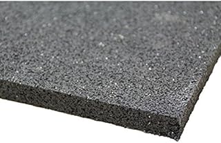 acerto Antivibrationsmatte aus Gummigranulaten, 60x40x2cm * Besonders robust * Hohe Dichte * Universell einsetzbar als Waschmaschinen-Unterlage, Gummimatte, Bodenschutzmatte, Anti-Ermüdungsmatte | Vibrationsdämpfende Waschmaschinen-Matte, Bodenmatte