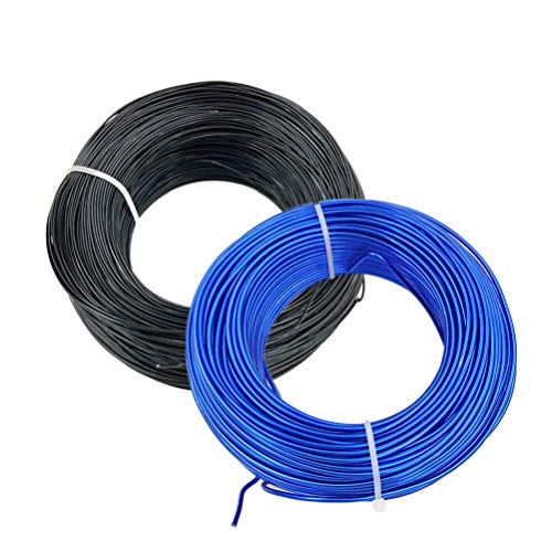 EXCEART 2Mm Fio Artesanal de Alumínio Armação de Metal Flexível Linha Artística Linha Beading Floral