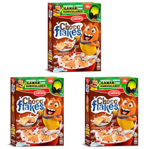 Choco Flakes 520g (Paquete de 3)