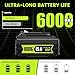 VANON 20V Max 6.0Ah Replacement for Black and Decker 20V Lithium Battery Compatible with Black and Decker 20V Battery LBXR20, LB20, LBX20, LCS20, LB2X4020, 2 Pack