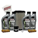 Cyclemax-Semi-Synthetic-Tune-Up-Kit-fits-2024-Kawasaki-RIDGE-with-Spark-Plugs