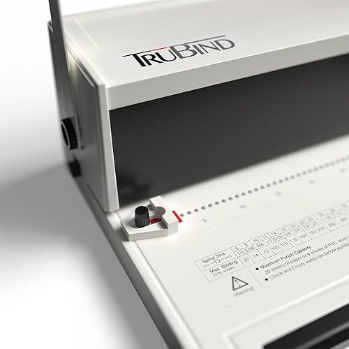 Miniatura 6 de Máquina de encuadernación espiral TruBind TB-S20 TB-S20