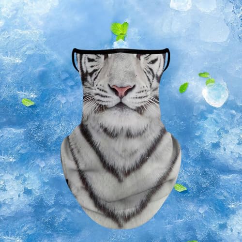 3X Neck Gaiter Face Covering Sun Protection Bandana Scarf for Men Women, UV Protection Cooling Breathable Neck Cover for Riding Cycling Outdoor Activities3