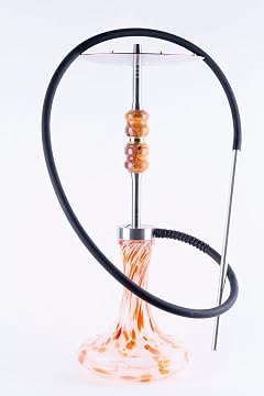 B2 Hookah SS-Inox PCC Orange Juice with Brass Insert - 100 Hand Made - 1 of 1 Custom