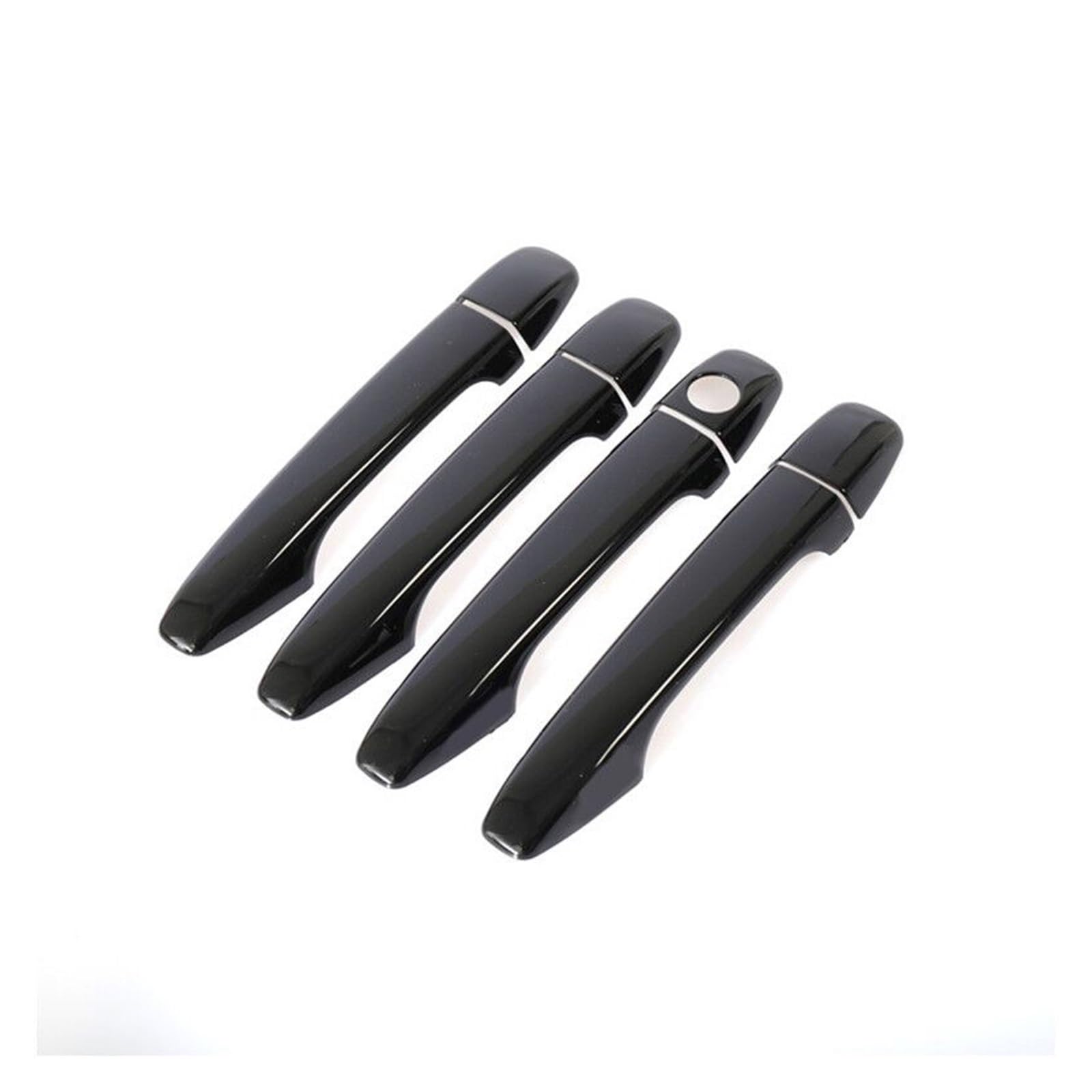 Drezzo No Keyless Entry Car Exterior Door Handle Car Door Handle Cover Pad Sticker For Subaru For Ester Sj 2013-2018(No Keyless Entry)