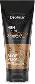 Creme Depilatório Masculino Sem Dor – Remoção Rápida e Eficaz - Men Sport 150g