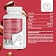 Rotes Reismehl mit Monacolin K, Berberin, Coenzym Q10, Chrom, Vitamine K2 & D3 – Rote-Reis-Kapseln – Unterstützt normale LDL-Cholesterinwerte – 60 Stück – Cholesterol