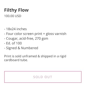 Mikkeller “Filthy Flow”100枚限定サイン入り プリント Amazon | Mikkeller “Filthy Flow”100枚限定サイン入り プリント