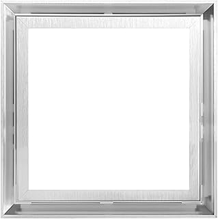 Extractor de baño Ventilador de escape de 2 en 1 techo con luz, bajo ruido DIRIGIÓ Ventilador de ventilación, ventilador de ventilación cuadrada y combo de luz for la cocina del baño y el hogar, 40W E