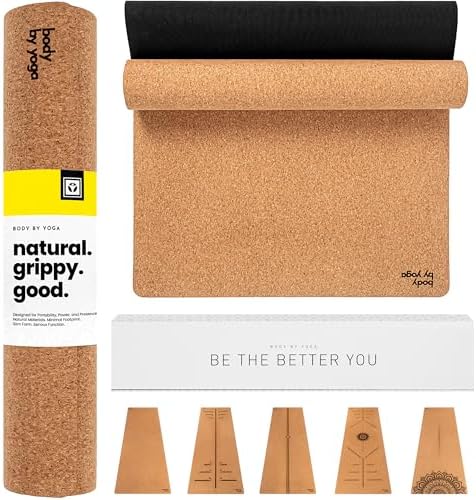 Body By Yoga Luxury Cork Mat – Best Extra Large Cork