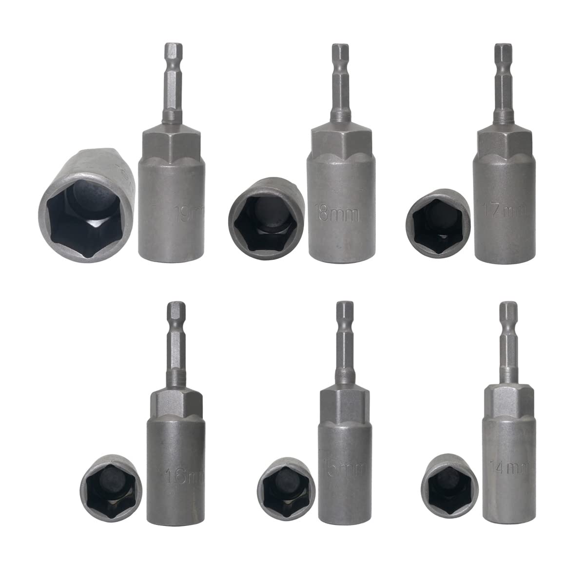 Juego de 15 brocas de taladro de vástago hexagonal de 5,5 mm ~ 19 mm