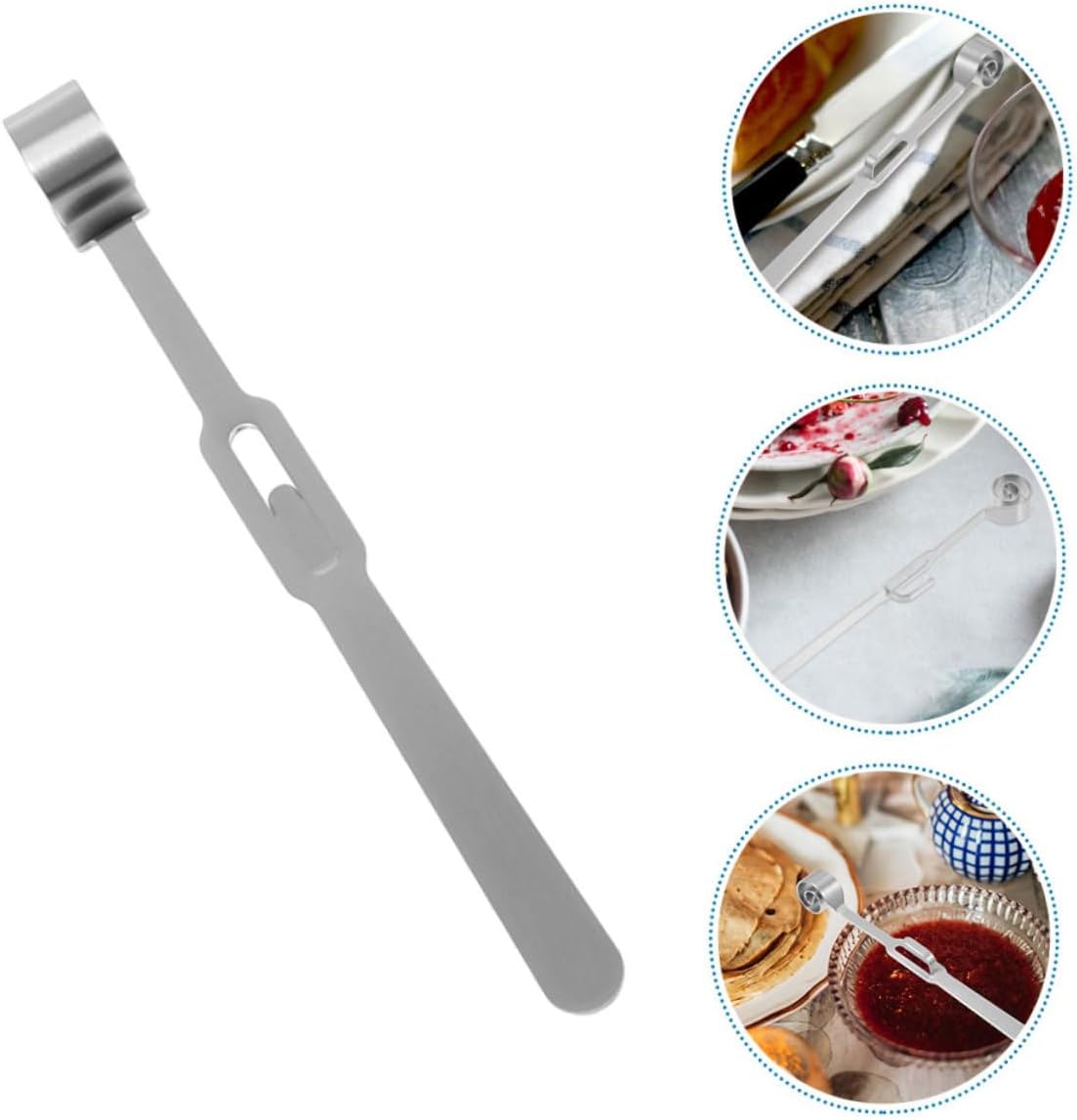 Stainless Steel Coffee Beverage Stirrer Reusable Drink Mixing Stick