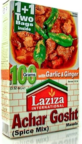 ( 6 Pack) Laziza Achar Gosht Masala - 100g