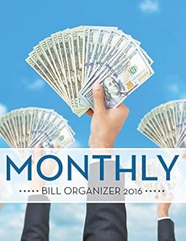 Paperback Monthly Bill Organizer 2016 Book