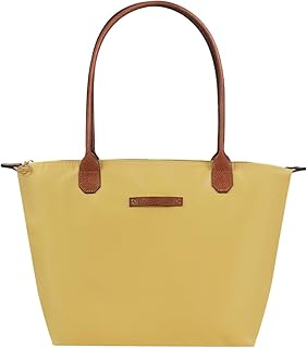 GAENMESN Waterproof Nylon Tote bag for Women Lightweight Designer Handbag with Zipper Stylish and Durable Purse