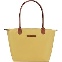 Waterproof Nylon Tote bag for Women Lightweight Designer Handbag with Zipper Stylish and Durable Purse