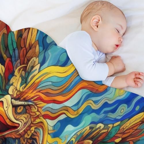 Couverture super douce et moelleuse Aigle pour des moments cocooning - 5
