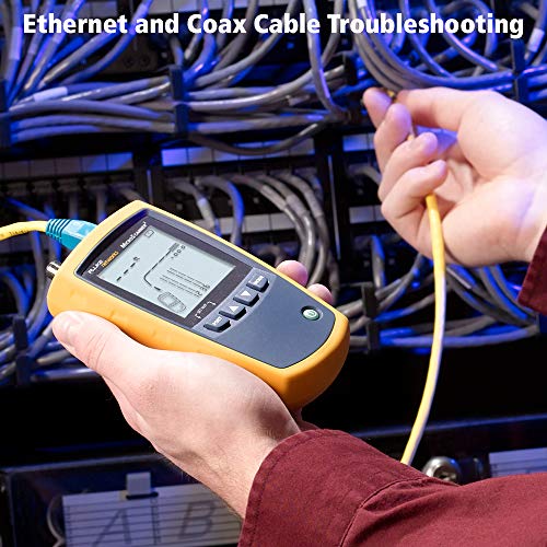 Fluke Networks Ms2-100 Microscanner2 Copper Cable Verifier With Built-In Intellitone Toning, Troubleshoots Rj11, Rj45, Coax, Tests 10/100/1000Base-T, And Voip #TOP3
