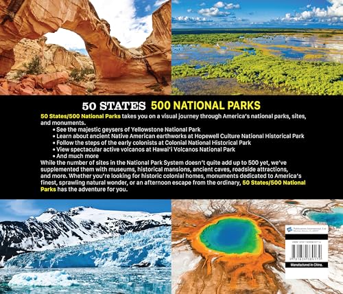 50 States 500 National Parks: Epic Destinations from Sea to Shining Sea