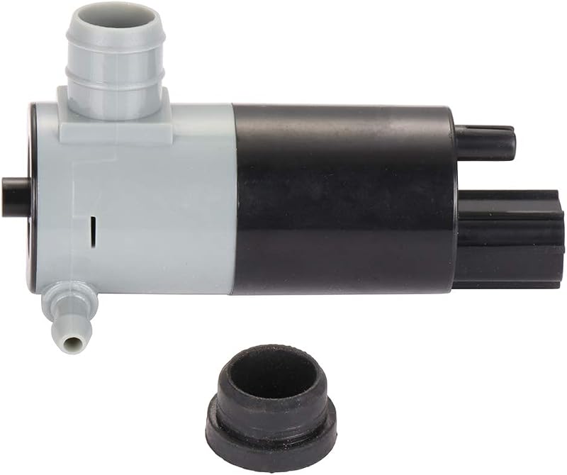 Bomba do lavador do para-brisa LUJUNTEC para Dodge Ram 1500, 2500, 3500, 4000, 4500 e 5500 – com ilhó de vedação