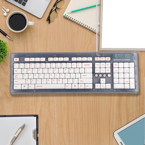 Image of Arctic Fox Crystal Wired Keyboard (Grey)