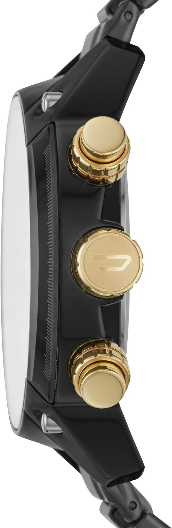 Amazon.com: Diesel Men's 49mm Overflow Quartz Stainless Steel Chronograph  Watch, Color: Black/Gold (Model: DZ4504) : Clothing, Shoes \u0026 Jewelry