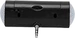 3.5 mm Jack Stéréo Mini Haut-parleur,Portable Wireless Plug in Speaker Mini Haut-parleur portable pour téléphones intelligents Tablettes Ordinateurs portables PC MP3 et MP4 (Noir)