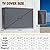 Outdoor TV Cover 39-40 Inches, HOMEYA 600D Heavy Duty Weatherproof TV Enclosure with Front Flap, Waterproof Zipper+Bottom Cover, for Outside LED LCD Flat Screen TVs-Cover Size 38''L x 22.5''H x 4.5" W