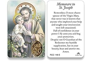 St. Joseph Prayer Card: A Spiritual Companion for Guidance and Protection