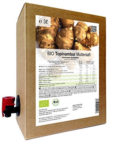 Tilia BIO Topinambur Muttersaft - 100% Direktsaft milchsauer fermentiert 3 Liter Cover