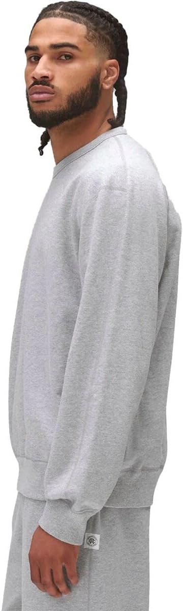 REIGNING CHAMP Men's Midweight Terry Classic Crew Neck Sweatshirt - Image 4