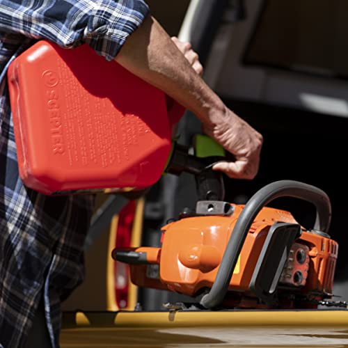 Scepter FR1G152 Fuel Container with Spill Proof Smart Control Spout with Bonus Spout Extender, Red Gas Can, 1 Gallon by Scepter - Image 9