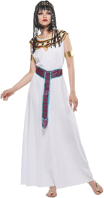 EraSpooky Cleopatra Woman Costume Egyptian Princess Fancy Dress
