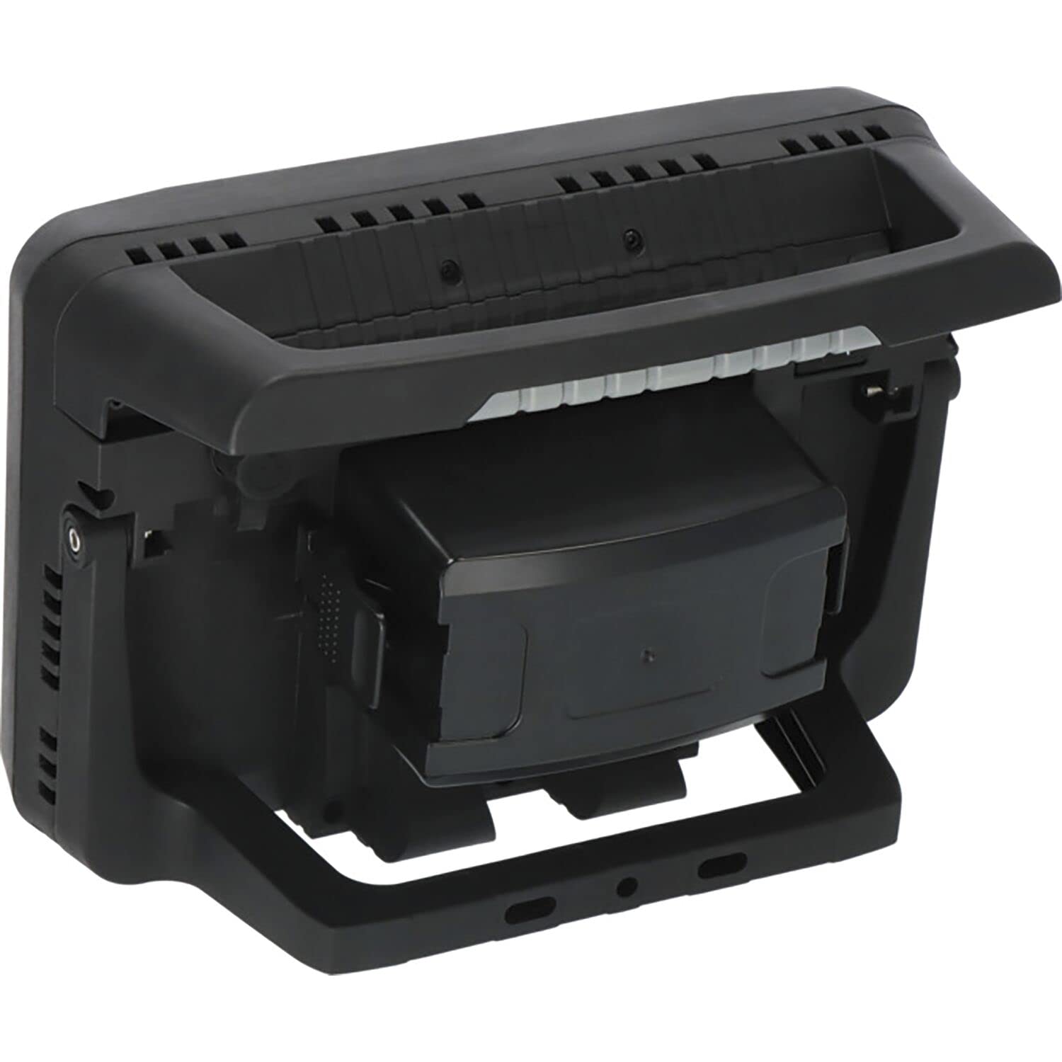 Brennenstuhl Professional Multi Battery Hybrid foco de trabajo LED 10050 MH (100W, 12500lm, IP55, compatible con baterías de 18V de 10 fabricantes diferentes, 5m, sin batería, Engineered in Germany)