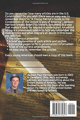 A Young Patriot's Guide to the Constitution of the United States of America: A Kid's Pocket Version of America's Founding Document - Image 2