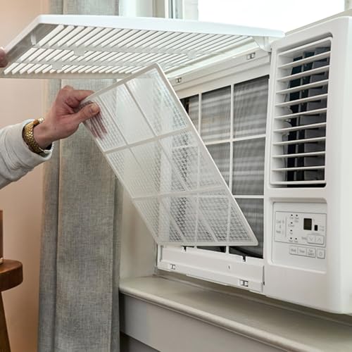 LG 12,200 BTU Window Air Conditioner with Supplemental Heat, 230/208V, Cools 570 Sq.Ft. (19' x 30' Room Size), Electronic Controls with Remote, 2 Cooling, Heating & Fan Speeds, Slide In-Out Chassis by LG - Image 3