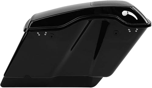 Miniatura 8 de SLMOTO Alforjas rígidas extendidas de 5 pulgadas para Harley CVO Touring Glide 2014-2023 FLT, FLHT, FLHTCU, FLHRC, Road King, Road Glide, Street
