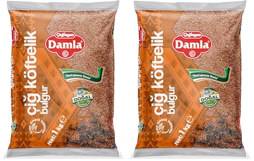 Çiğ Köftelik Bulgur 1 kg, 2 Paket